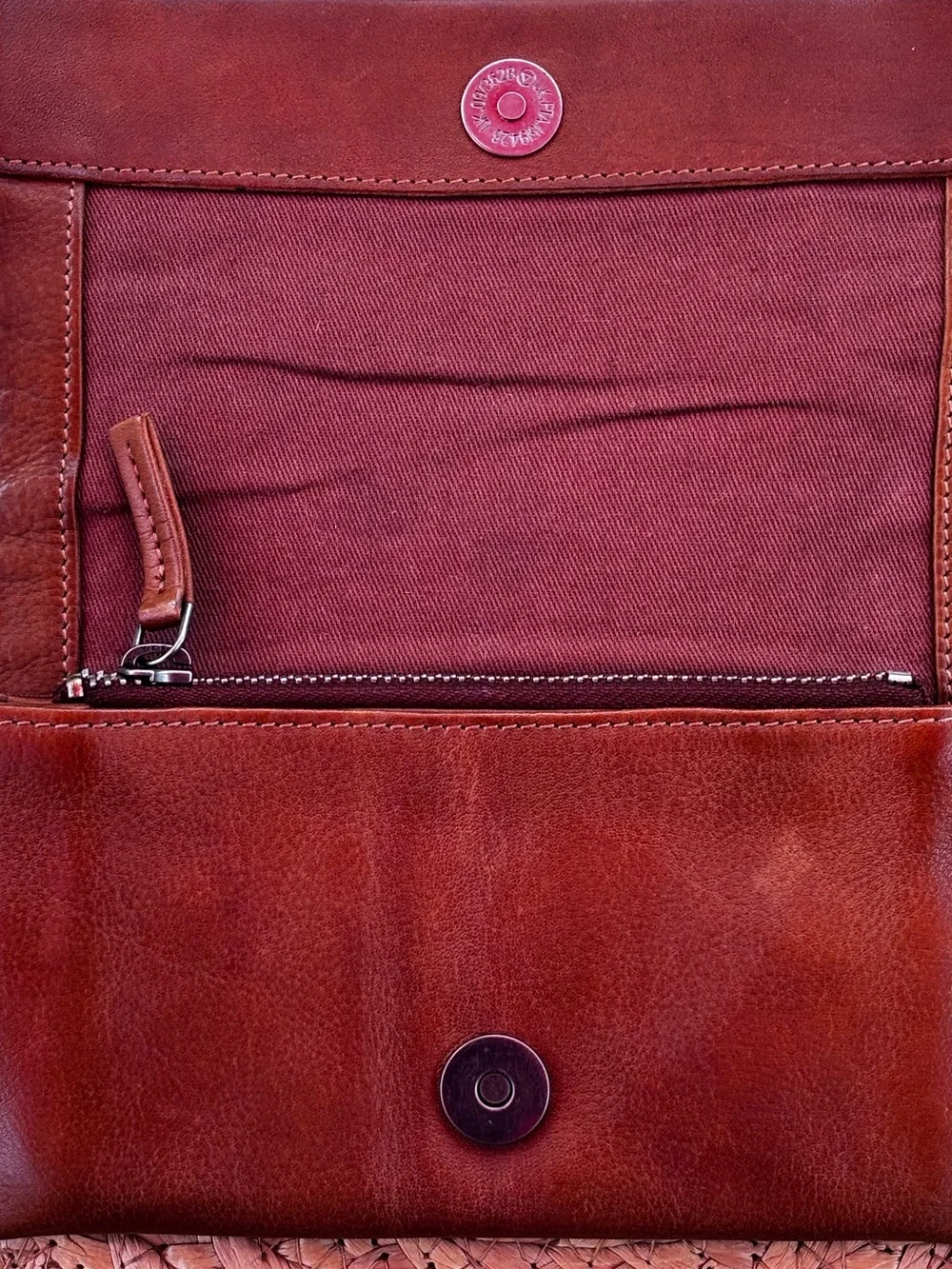 latico Cognac Leather Wallet